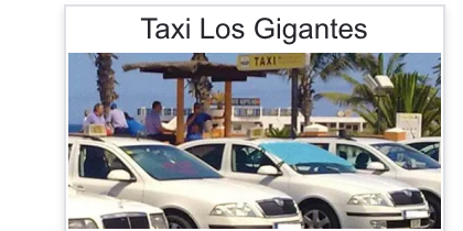 Taxi Los Gigantes